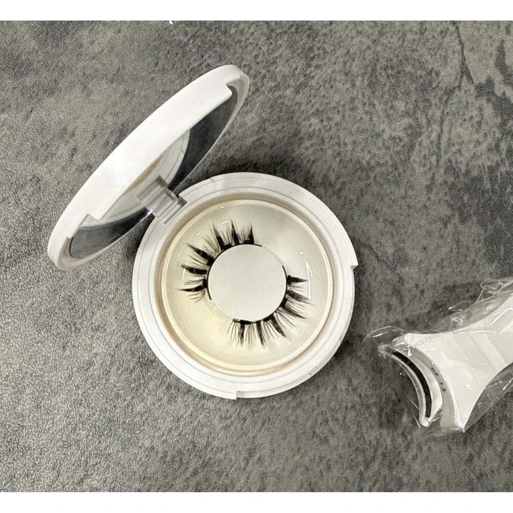 Magnetic Eyelashes with Applicator 3D Natural Look Reusable False Lashes(2 Pack